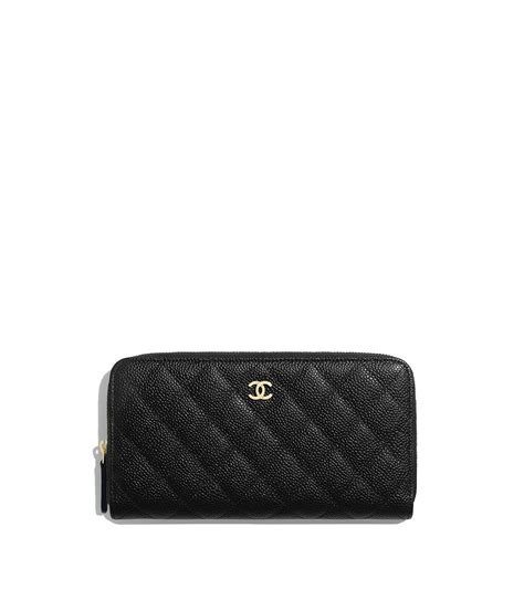 chanel long wallet flap|Chanel long zipped wallet.